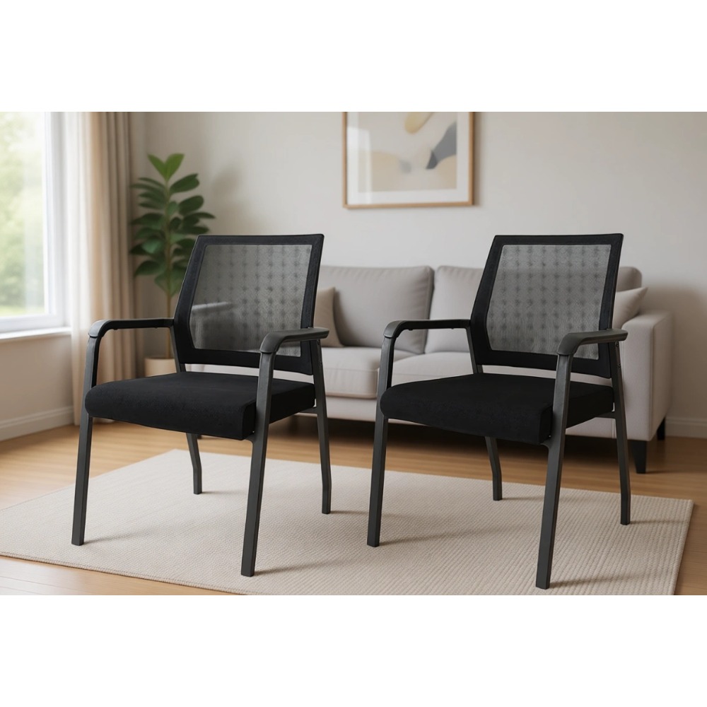 Woodworking Desk Chair - Ergonomic Mesh Office Chair Without Wheels