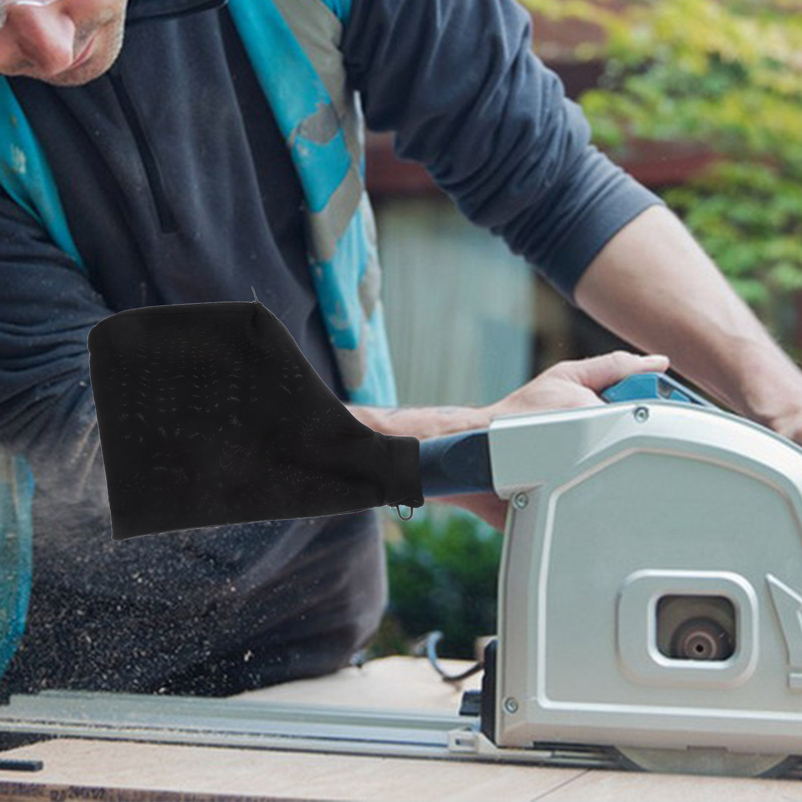 Woodworking Dust Collector - Universal Black Dust Collection Bag for