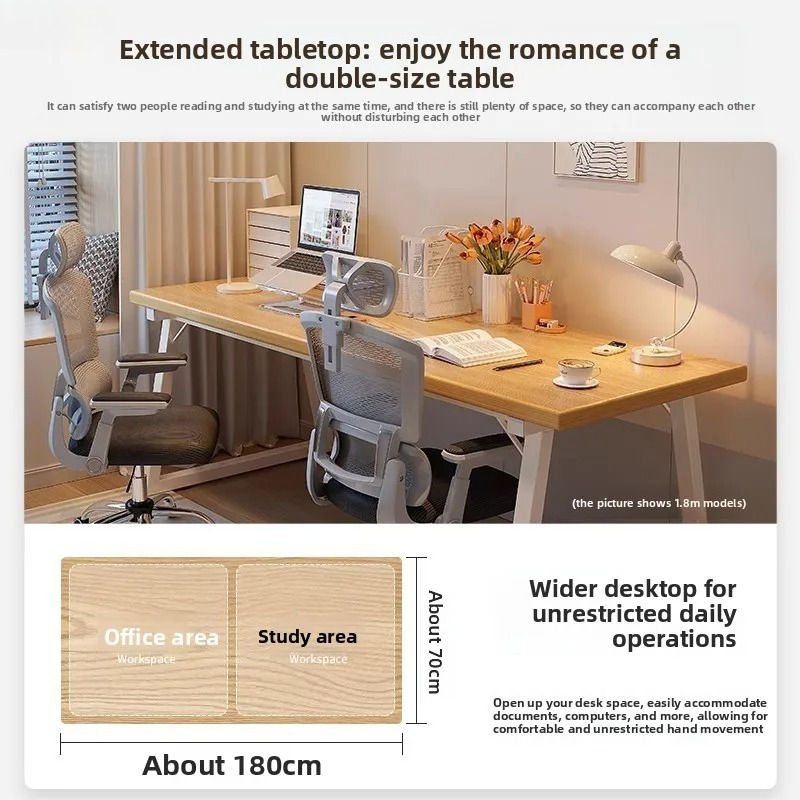 Double Large Desk for Adults,  - Woodworking Desk Chair 评论和价格