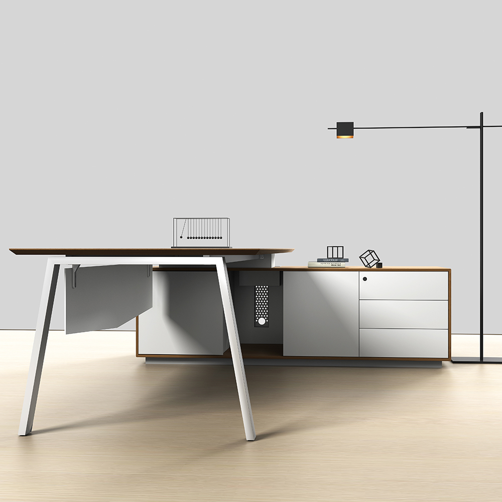 Hot Sale Modern l Shaped Execu - Woodworking Desk Chair 评论和价格