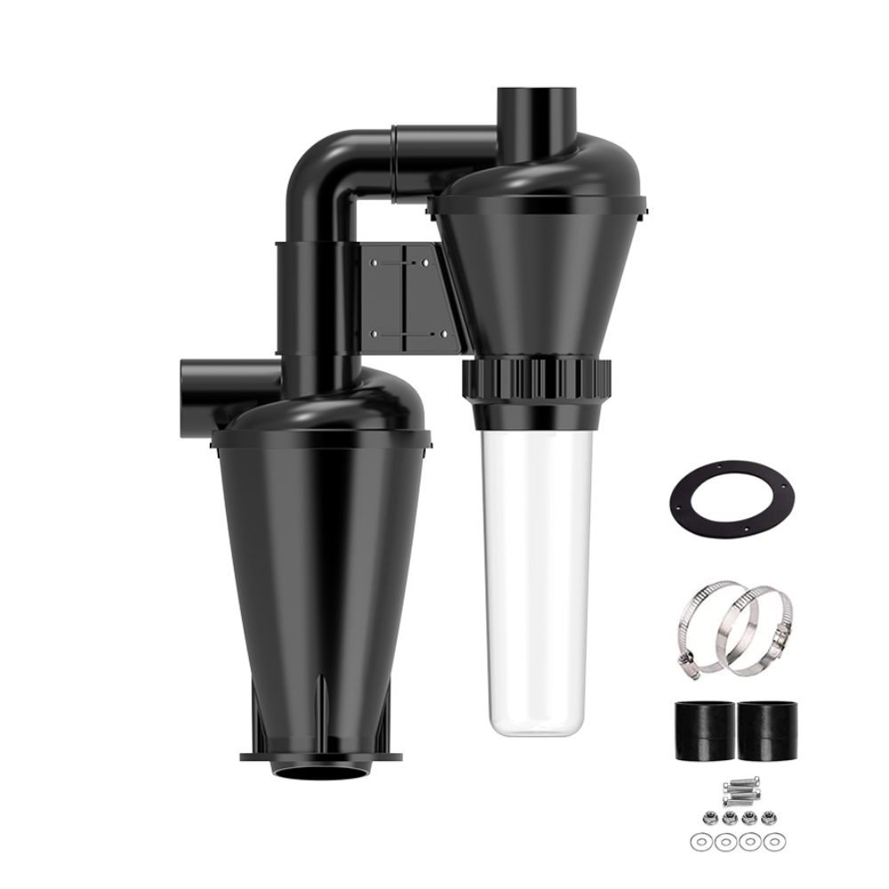 Double Filtration - Cyclone Du - Woodworking Dust Collector 评论和价格