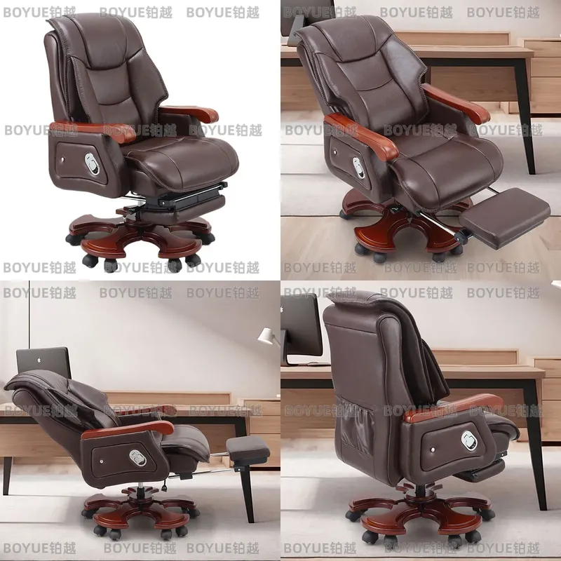 Executive Leather Office Chair - Woodworking Desk Chair 评论和价格