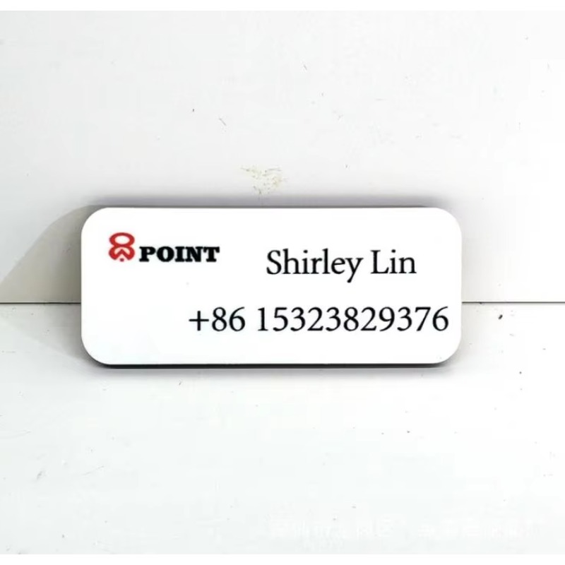 39*76*3mm Rectangle Badge With - Woodworking Names 评论和价格