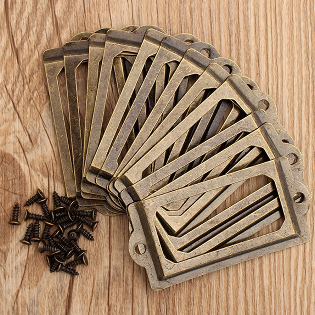 12pcs File Name Card Holder An - Woodworking Names 评论和价格