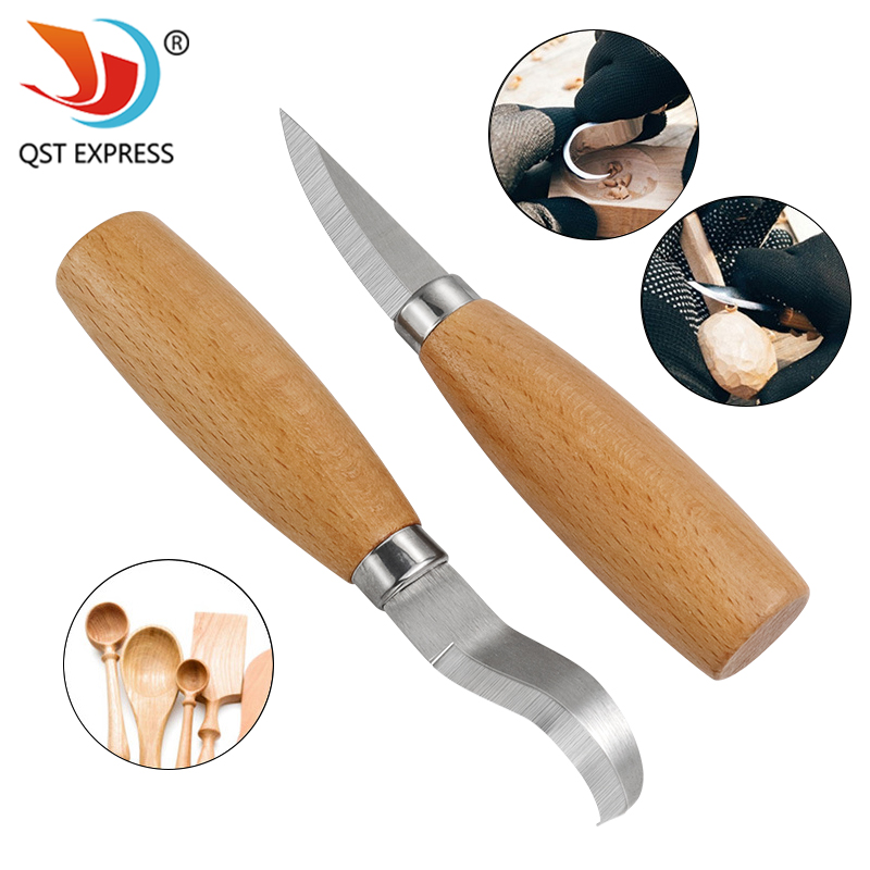 Stainless Iron Carving Knife B - Woodworking Knife 评论和价格