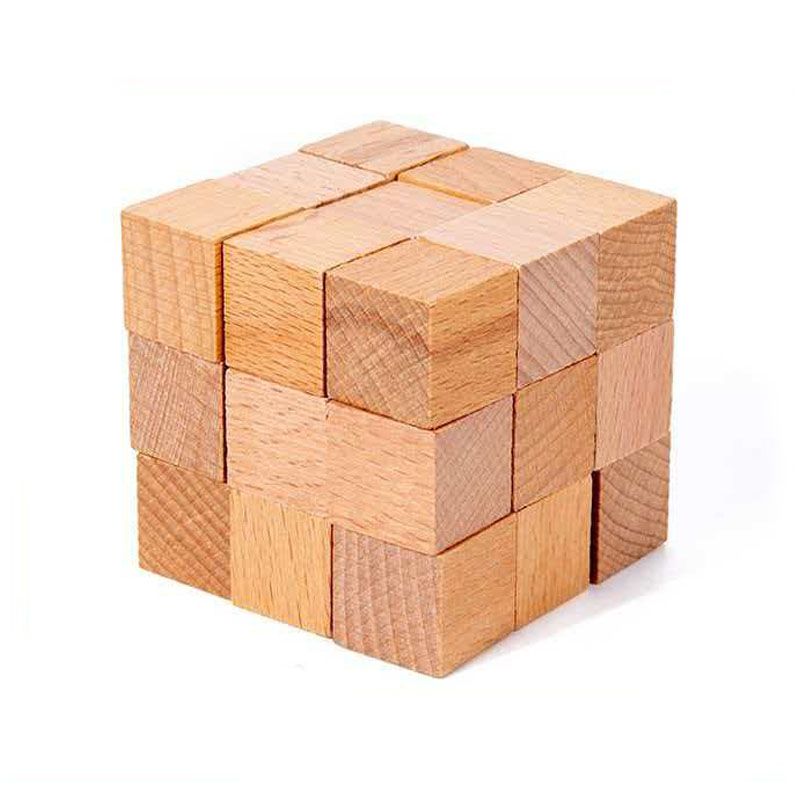 Square Snake Cube Wooden Brain - Woodworking Hobby 评论和价格