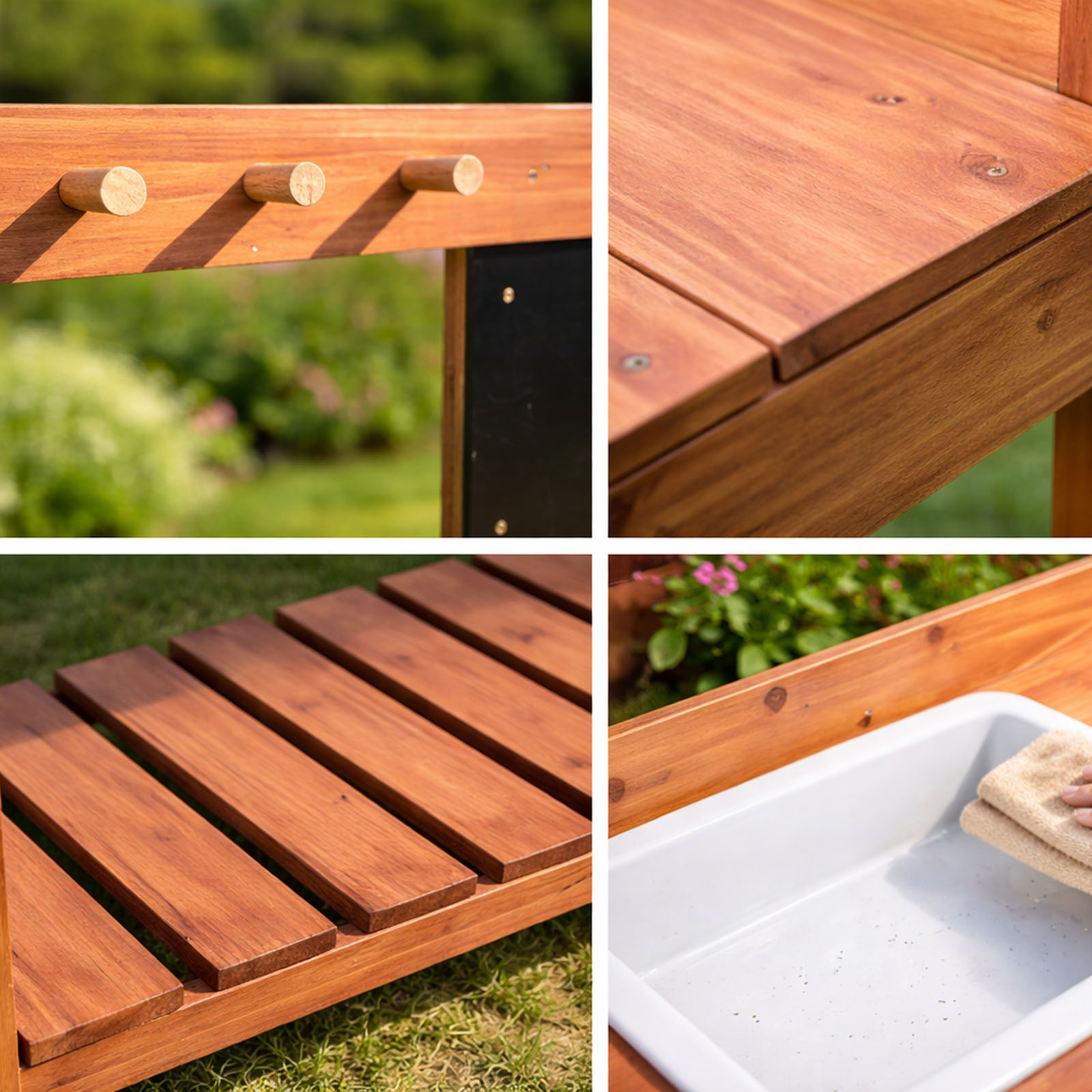 Wooden Potting Benches For Chi - Workbench Woodworking 评论和价格