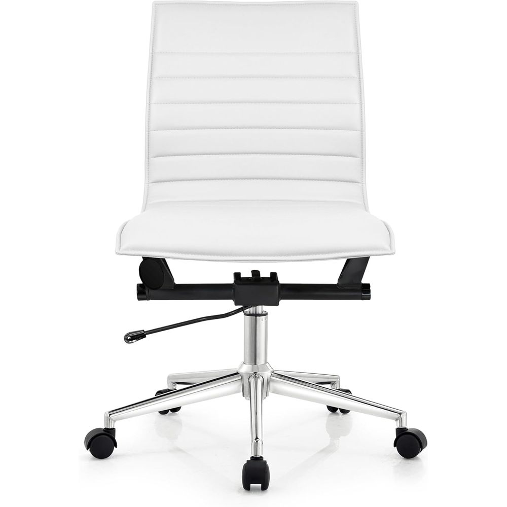 Padded PU Leather Desk Chair w - Woodworking Desk Chair 评论和价格