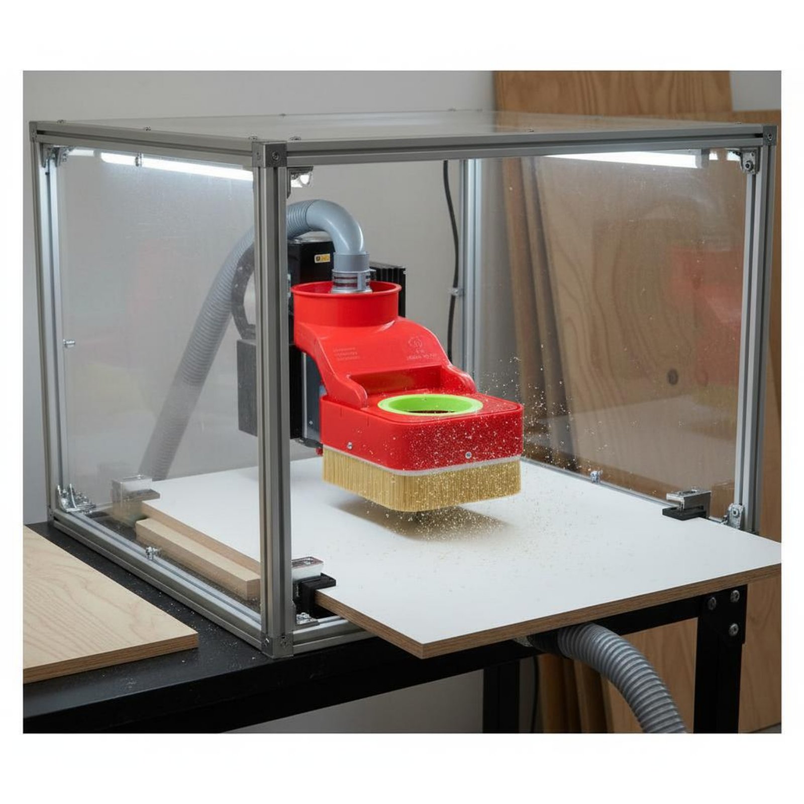 CNC Router Dust Shoe Woodworki - Woodworking Cnc Machine 评论和价格