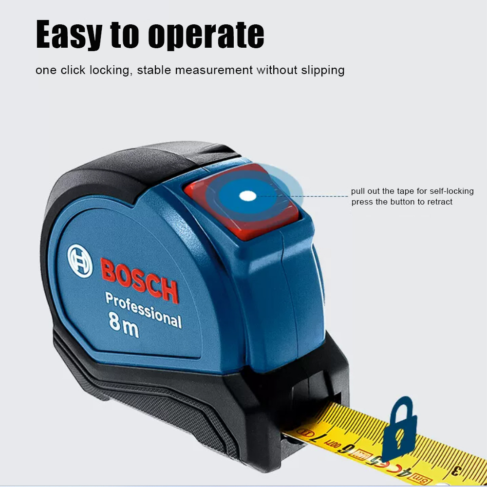 Bosch 8M Magnetic Steel Tape M - Woodworking Definition 评论和价格