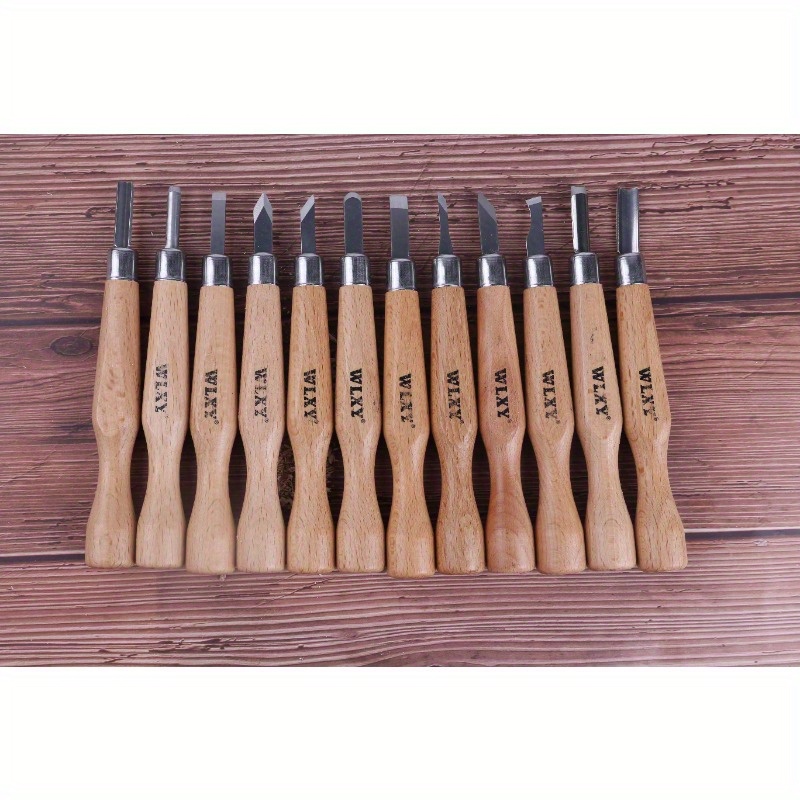 Set Of 12 Professional Wooden  - Woodworking Knife 评论和价格