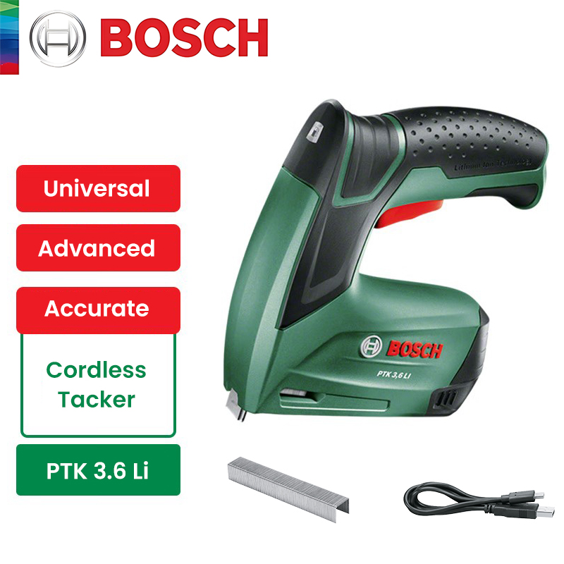 Bosch PTK 3.6 Li Cordless Nail - Woodworking Nail Gun 评论和价格