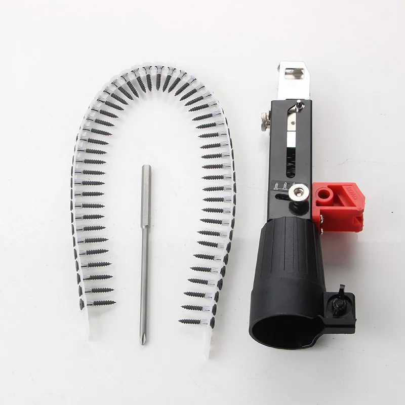 Auto Feed Chain Belt Screw Gun - Woodworking Nail Gun 评论和价格
