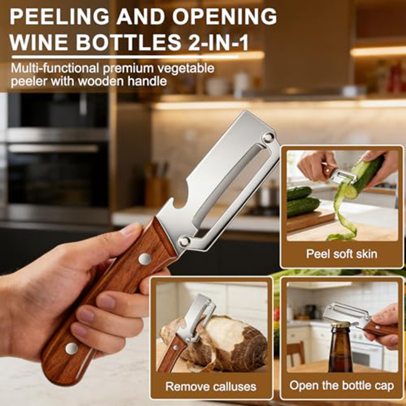 Stainless Steel Kitchen Peeler - Woodworking Hobby 评论和价格