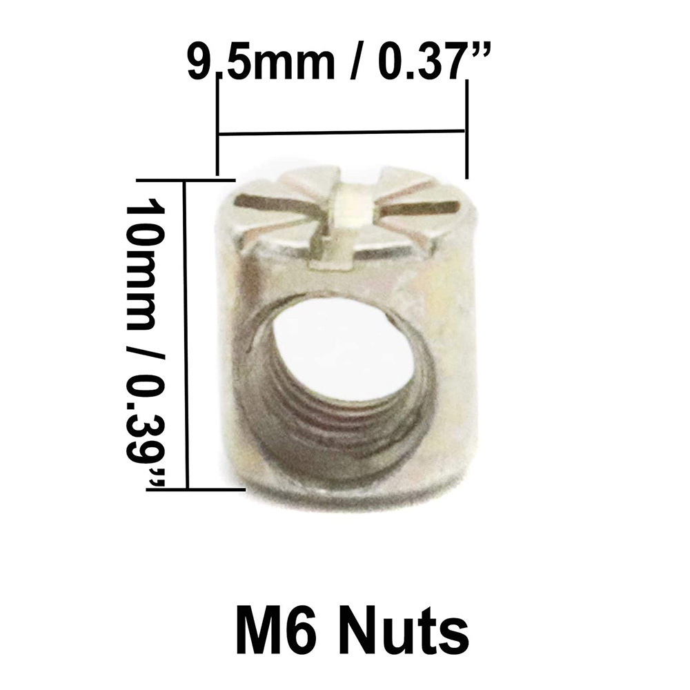 50PCS Furniture Bolts Phillips - Woodworking Desk Chair 评论和价格