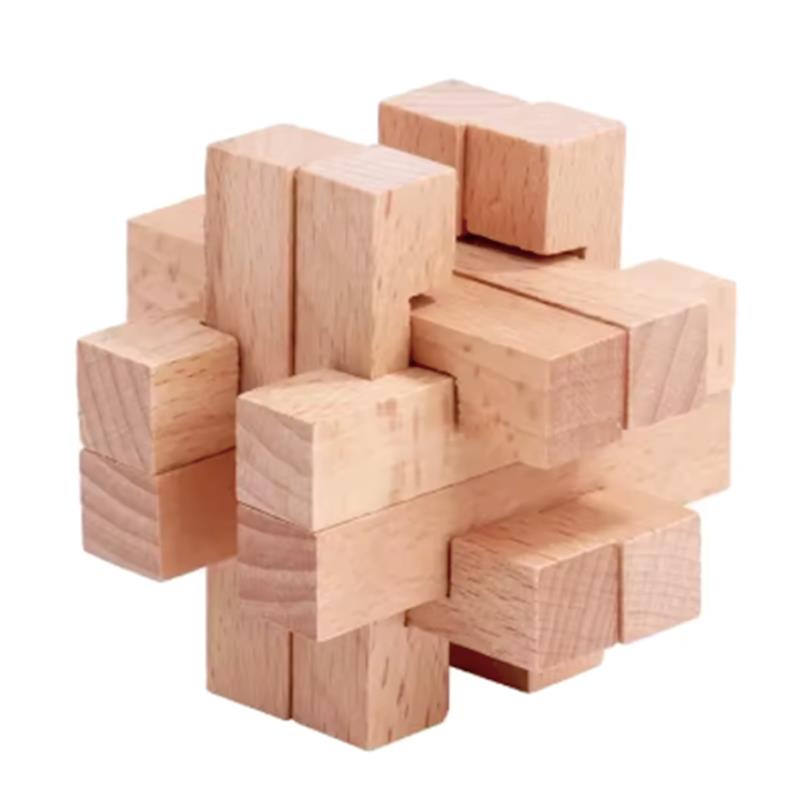 Wooden Brain Teaser for Adults - Woodworking Hobby 评论和价格