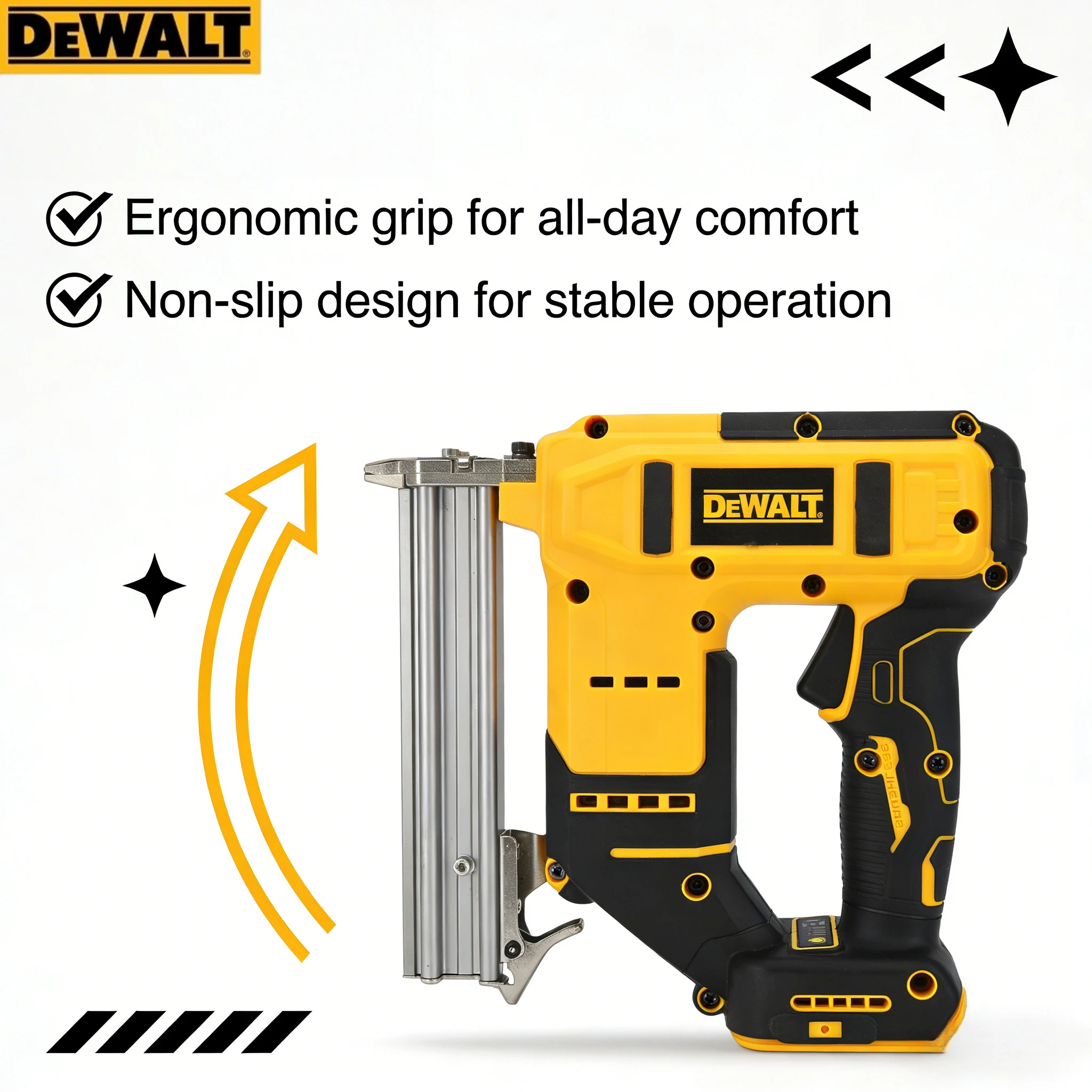 DEWALT Compact 18 Gauge Cordle - Woodworking Nail Gun 评论和价格