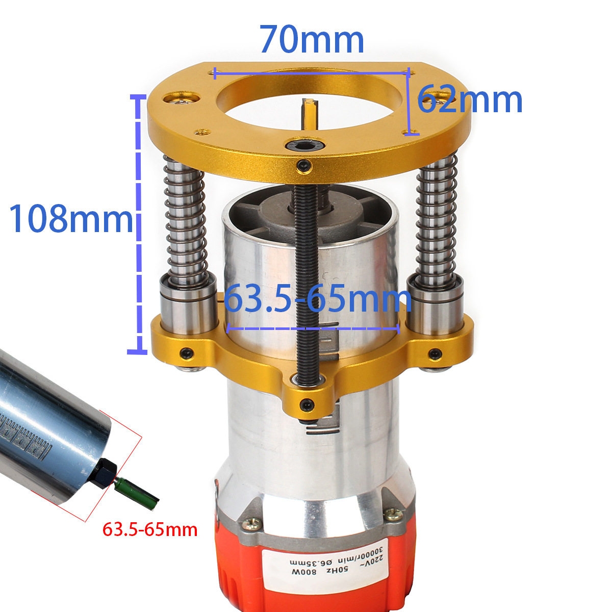 65mm Inverted Lifting Base Ele - Workbench Woodworking 评论和价格