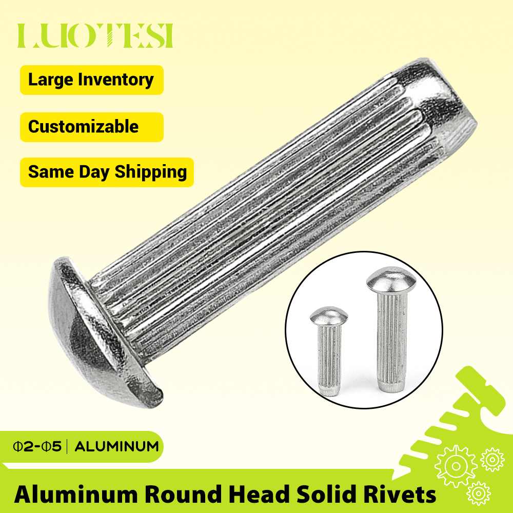 Round Head Solid Rivets Alumin - Woodworking Names 评论和价格